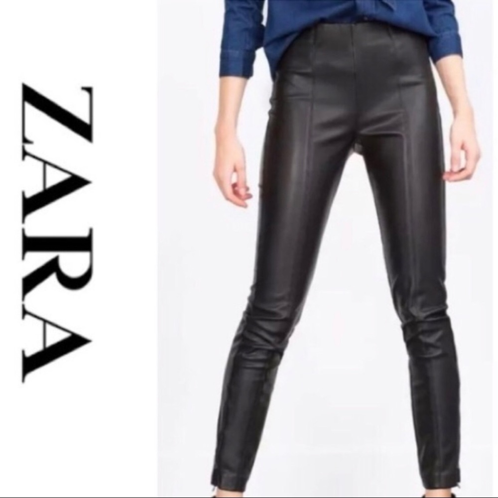 Faux Leather Zara Pants